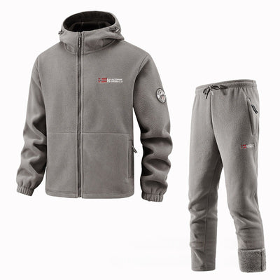 Ensemble polaire double face chaud pour homme