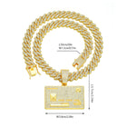 Gold Bank Card Necklace