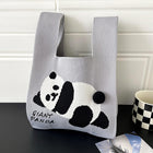 Panda Large Size Gray