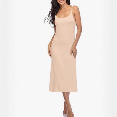 Robe nuisette à bretelles fines réglables