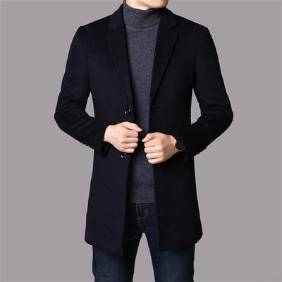 Trench-coat mi-long ajusté et matelassé