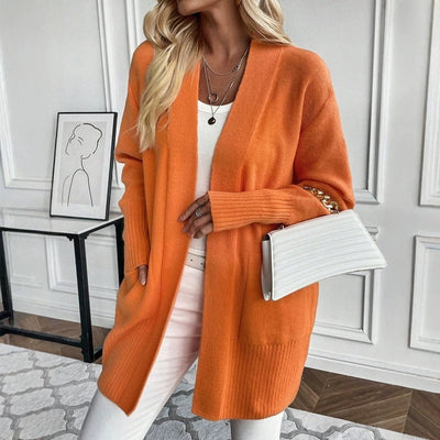 Pull ample col en V