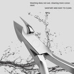 Nail Cuticle Clippers for Removing Cuticles and Hangnails, Angled Nail Clippers, Cuticle Remover Tool