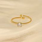 MLR23080507 Gold Open Ring