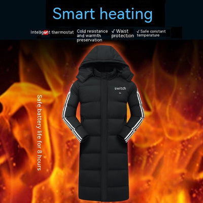 Winter Zone 11 Heating Down Coat Heating Long Coat