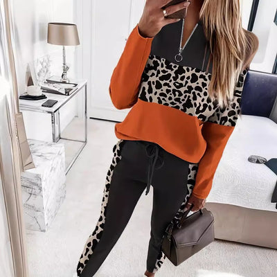 Ensemble sweat deux pièces d'hiver pour femme