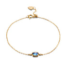 Sapphire Blue Zircon Bracelet
