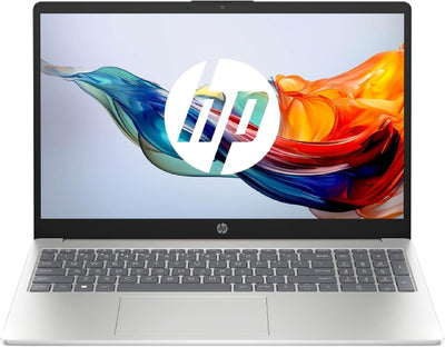 Ordinateur portable HP 15-fc0009sf 15,6 pouces FHD IPS (AMD Ryzen 7-7730U, 16GB RAM, 512GB SSD, AMD Radeon Graphics, Windows 11), argent, clavier AZERTY