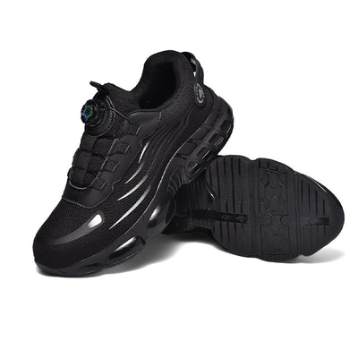 Chaussures de sécurité en maille tricotée, respirantes et confortables, chaussures de protection anti-perforation