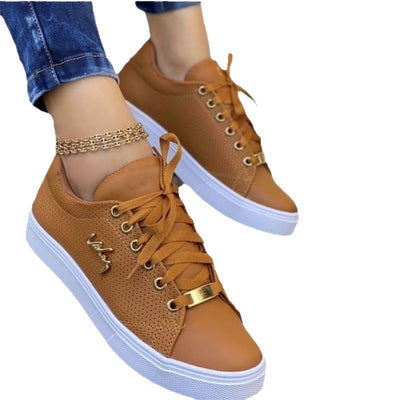 Chaussures oversize pour femme, bout rond, semelle épaisse