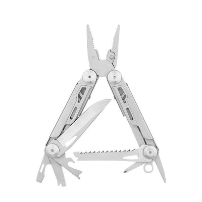 Pince multifonction 12 en 1, équipement de survie professionnel pour camping, chasse et pêche | Cadeau idéal pour homme