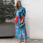 Sky Blue Background Red