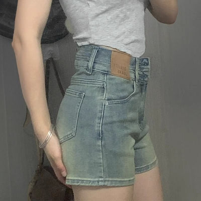 Short taille haute gainant, grande taille