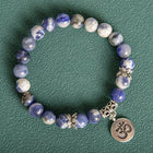 Blue Grain Stone Bracelet